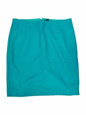 J. Crew Turquoise Pencil Skirt